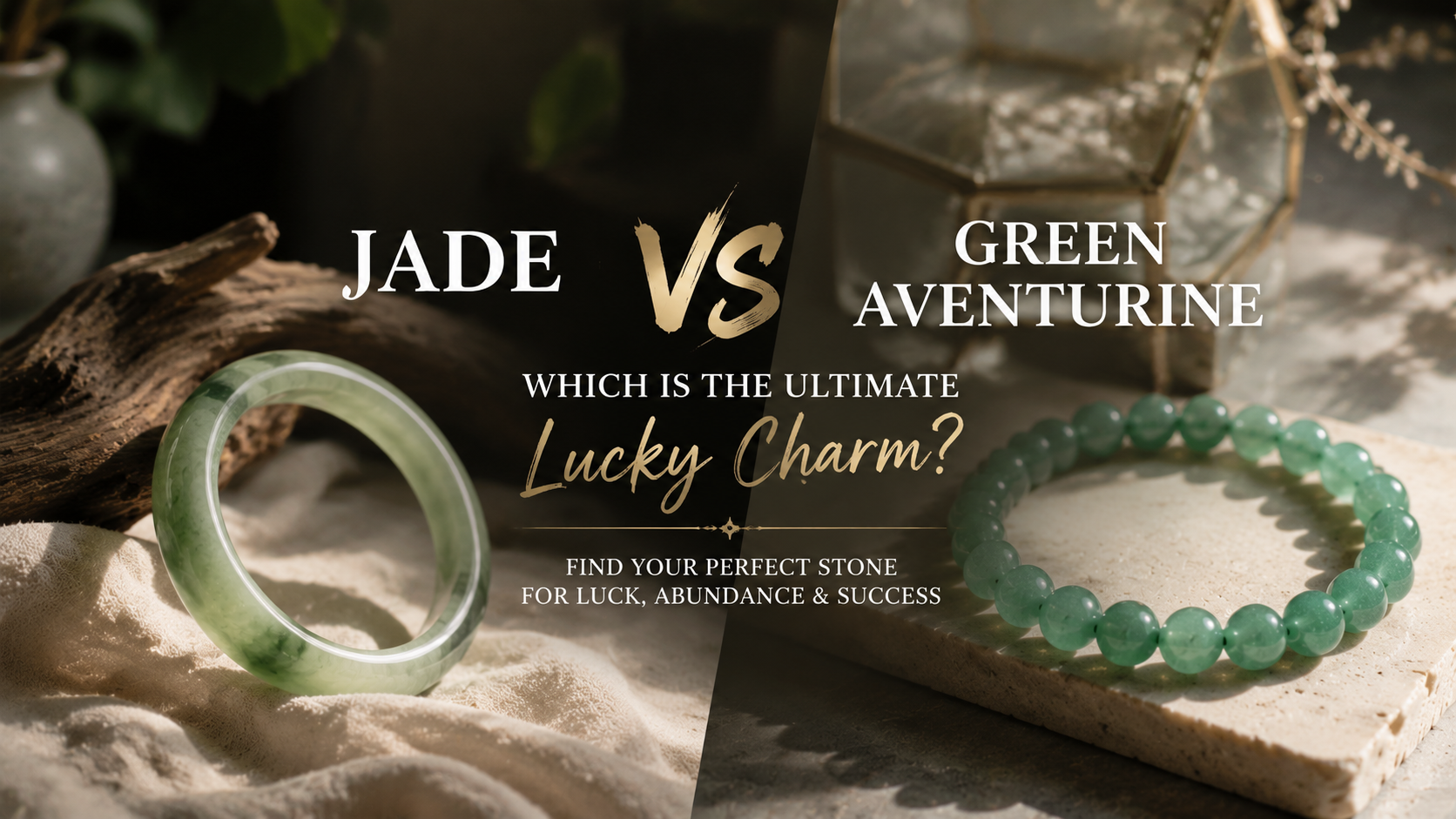 Jade vs Green Aventurine: Which One Is Your Ultimate Good Luck Charm?