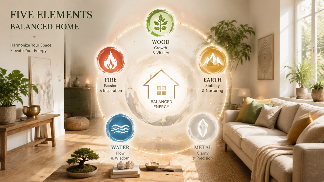 How to Use the Five Elements in Feng Shui to Balance Your Home’s Energy