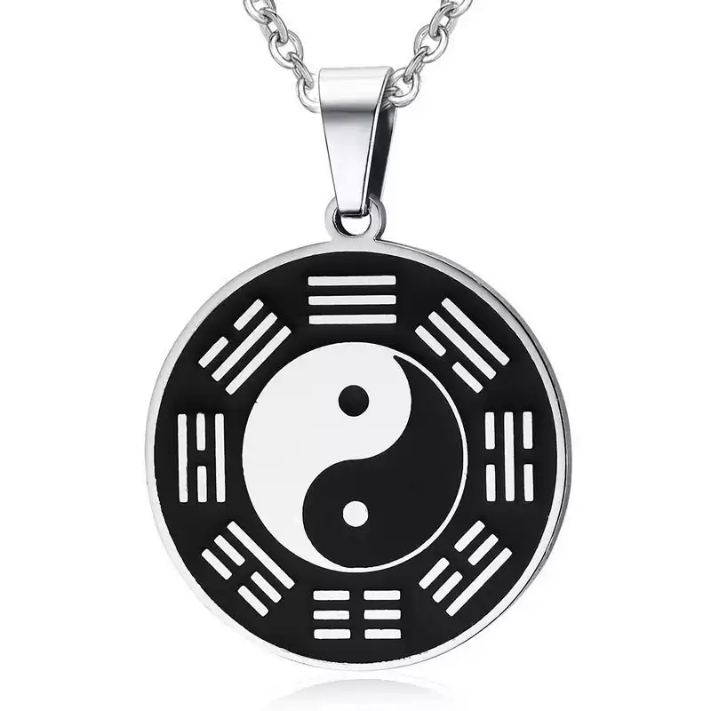Double-Sided Yin Yang Necklace - Protection Shield Against Negative Energy