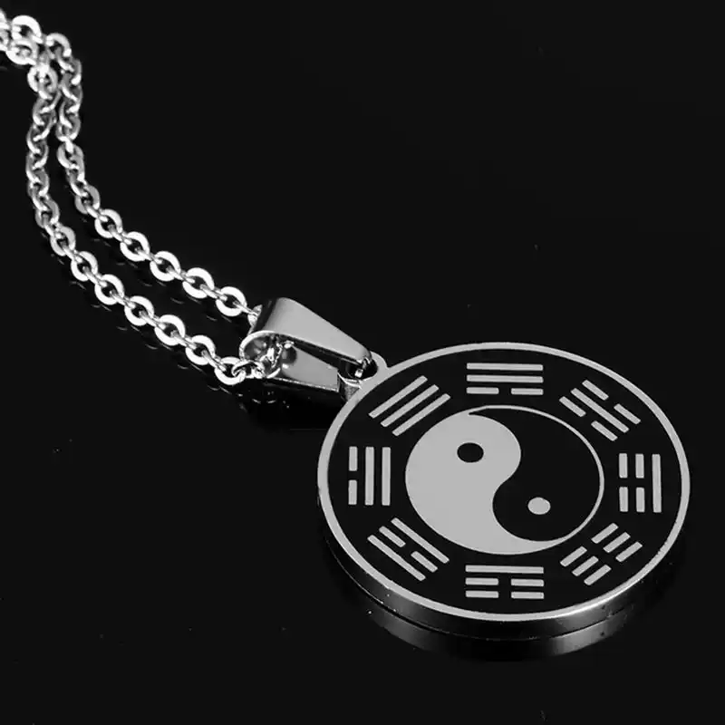 Double-Sided Yin Yang Necklace - Protection Shield Against Negative Energy