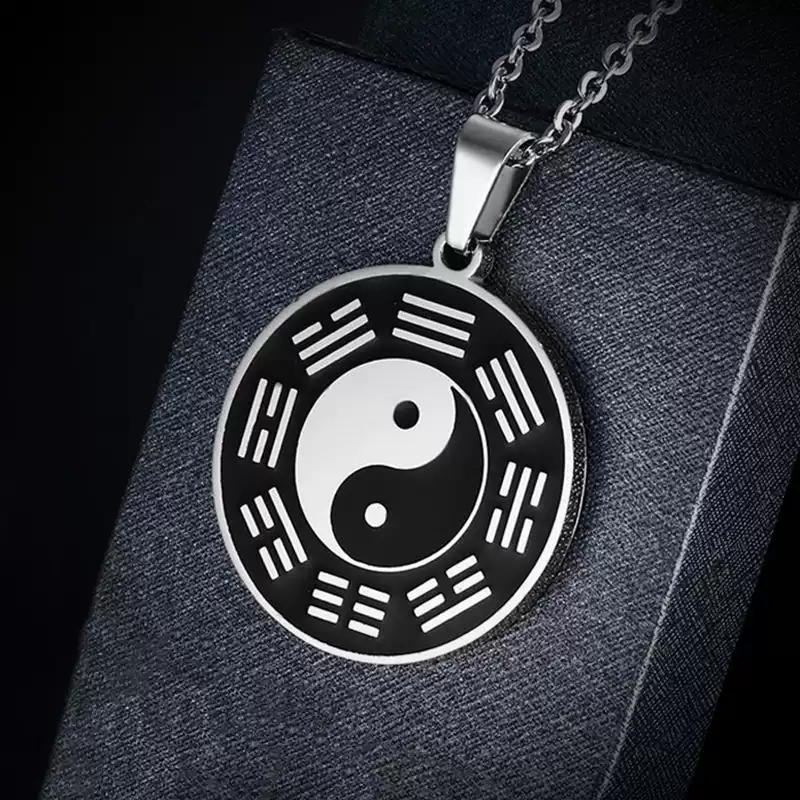 Double-Sided Yin Yang Necklace - Protection Shield Against Negative Energy