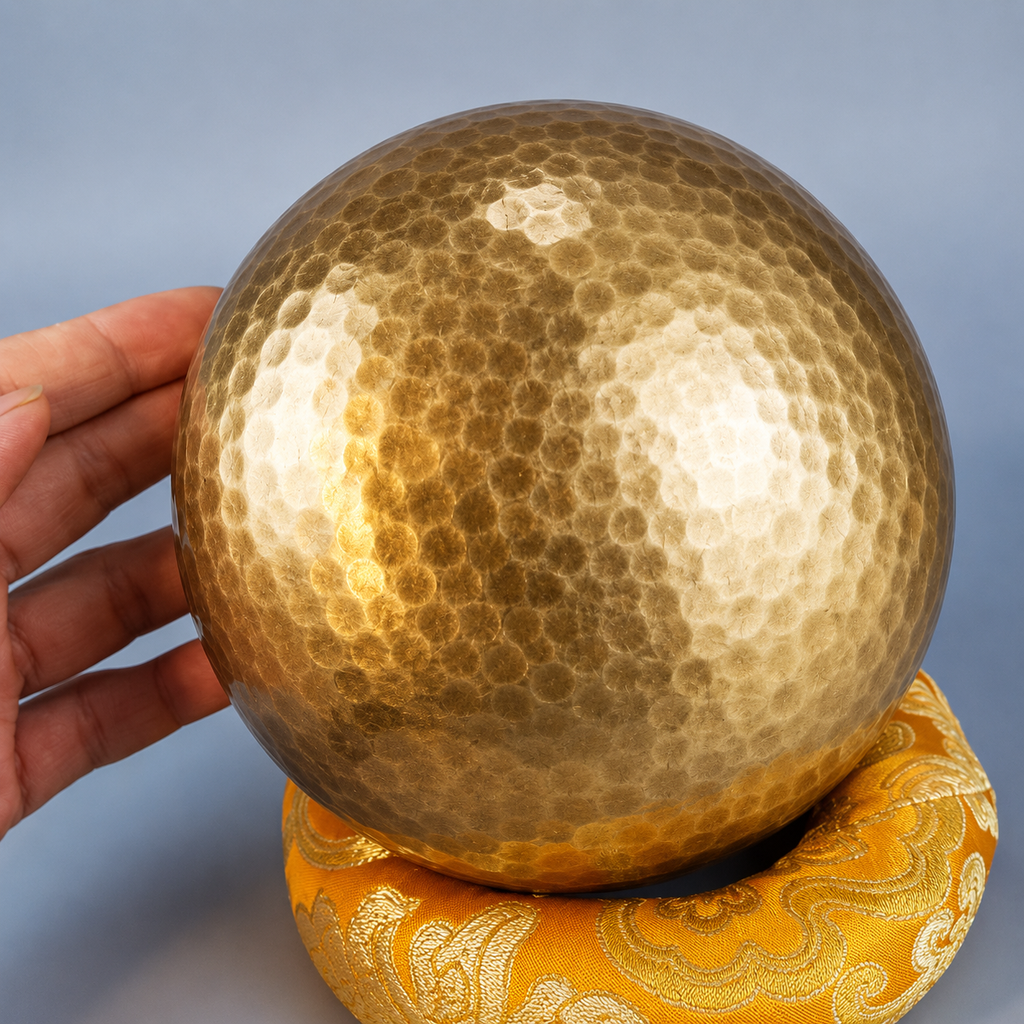 Traditional Tibetan Singing Bowl Set for Meditation, Yoga & Sound Healing