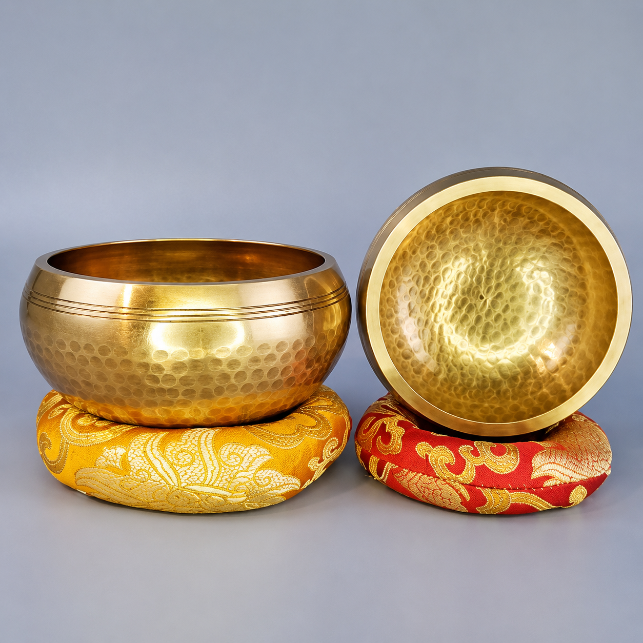 Traditional Tibetan Singing Bowl Set for Meditation, Yoga & Sound Healing