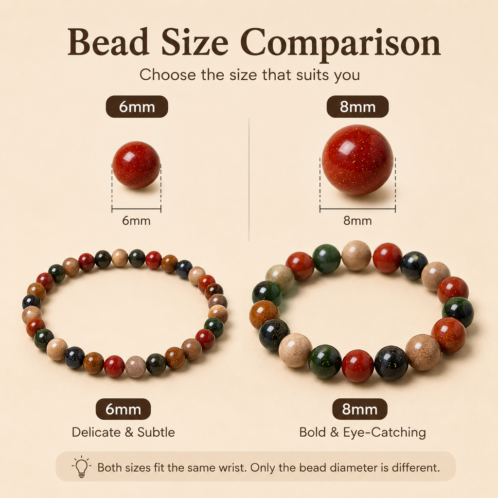 Ancient Herbal Aromatic Beads Bracelet - Five Elements Balancing & Spiritual Healing Amulet Jewelry